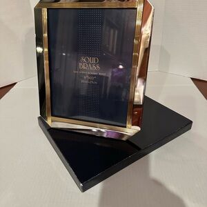 Solid Brass Photo Frame - Original Box -Great Gift